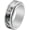 Silver, variant on Men's Stainless Steel Vintage Rotatable Camo Ring