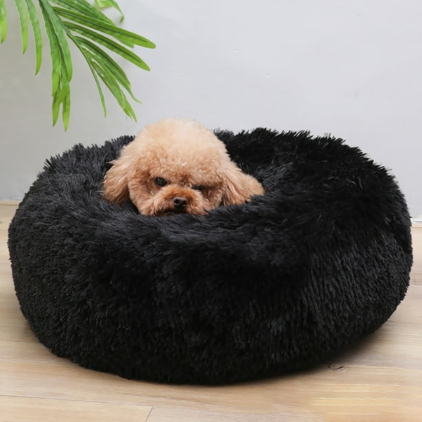 Xihbxyly Saco de Dormir Redondo para Perros, Cama Cálida y Suave para El Invierno, Diseño Relajante, Descanso Cómodo, Transpirable y Antideslizante, Fácil de Limpiar, Varios Tamaños, Opciones S-Xxl