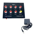 thumbnail image 1 of EQ-7 Audio Signal Headset Amplifier 7-Band EQ Equalizer 2 Channel Digital Sound Equalizer +12V Power Adapter US PLUG, 1 of 5
