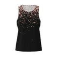 thumbnail image 4 of Fotbe Rose Gold Glitter1 Pattern Men's Quick Dry Workout Tank Top Gym Muscle Tee Fitness Bodybuilding Sleeveless T Shirt Breathable Workout Shirt-4X-Large, 4 of 9