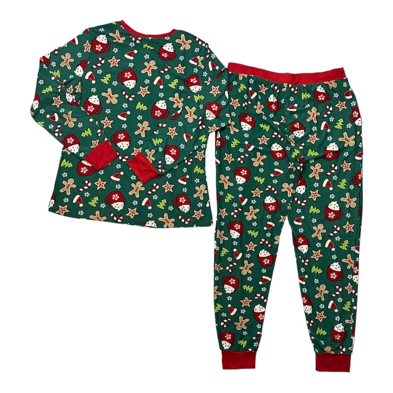 Walmart Cozy Camper Pajamas Holiday FamJams Kid's Long