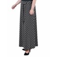 thumbnail image 2 of NY Collection Women's Plus Size Maxi Skirt With Sash Waist Tie, 2 of 4