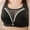 Black, variant on No Underwire Bra for Women Full Coverage Bras Sheer Bras Beige Bandeau Bra Wireless Bras for Women