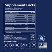 Trace Minerals Ionic Magnesium Liquid for Heart Health, Calm Mood, Sleep, and Energy, 2 Fl oz, 400 mg (16 Servings)