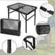 thumbnail image 4 of Foldable Camping TavleSmall Folding Camping Table for Barbecue2 Height AdjustmentsDesktop Metal Grill TableEasy to Clean, 4 of 4