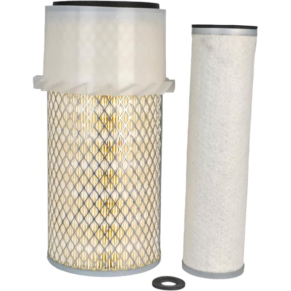 XYZIL Inner Outer Air Filter Kit AT20728 Compatible with John Deere 300B 301A 310A 380 410 310B 480A 480B 480C 830 920 1020 1120 1630 1530 2020 2120 2030 2130 2035 2135 2240 2440 2320 2420 1030OU