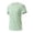 Mint Green, variant on Xaqiouau Summer Casual Sports Top Men's Solid Color Ice Silk Quickdrying Sunscreen Jacket Short Sleeved Round Neck Top/shirt Gray XL