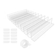 thumbnail image 4 of Bloqueadores de juguete transparentes para debajo del sofá, 10 Uds., evitan que las cosas pasen debajo del sofá o la cama, barreras de juguete con , 40CMX12CMX3CM BLESIY Bloqueador debajo del sofá, 4 of 8