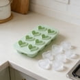thumbnail image 6 of Heart Shaped Silicone Baking Mold, Ice Cube Tray for Cocktails, DIY Chocolate Mold, Soap Making Supplies, Candle Making Kit, Resin Molds, Jelly Ice Cube Trays for Baking Crafts Party Decor, 6 of 6