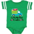 thumbnail image 3 of Inktastic I Love My Pops Boys or Girls Baby Bodysuit, 3 of 5