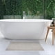 thumbnail image 3 of Absorbent Non-Slip Bath Mat 80x50 cm - Neil Carpet Bath Mat - Soft (Light Grey) for Bathrooms, Showers, Toilets and Bathtubs, 3 of 5