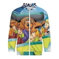 thumbnail image 4 of Scooby Doo Poster Fashion Jacket Mens Windbreaker Coat Lightweight Zipper Clothes Streetwear Bomber Outerwear Jackets, 4 of 7
