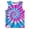 Purple, variant on Boys Tie Dye Tank Top Kids Sleeveless Summer Casual Beach Shirt Size:6-7 Years