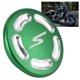 thumbnail image 5 of Tapas De La Cubierta Del Orificio Del Marco De La Motocicleta, Tapas Del Orificio Del Marco De La Motocicleta Prácticas Con RC-252-Set Para Motocicleta Para La Mayoría De Las ANGGREK Verde, 5 of 8