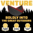 thumbnail image 3 of Cama Colgante para Camping para 2 Personas Hammock Wise Owl Outfitters DO Carbón y Rojo, 3 of 8