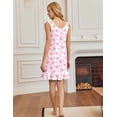 thumbnail image 2 of Ekouaer Nightgowns for Women Sleeveless Nightdress Cute Night Gowns Short Sleepshirt Soft Sleepwear Pajama Dress, 2 of 6