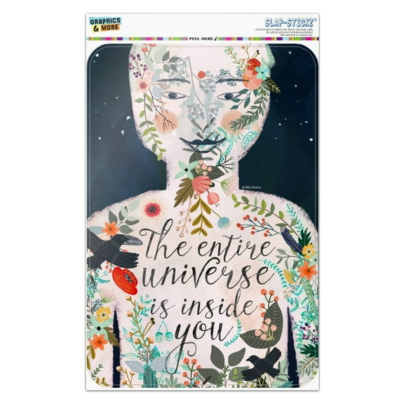 The Entire Universe is Inside You Spiritual Home Business Office Sign