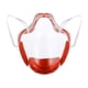 thumbnail image 1 of Mascarillas, Mascarillas Protectoras, Mascarilla Transparente, Mascarilla Antipolvo, Facial Transparente Visible - rojo, 1 of 5