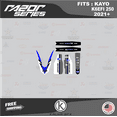 thumbnail image 2 of Kalair GFX Graphics Kit for Kayo K6EFI 250 Dirt Bike (2021+) Razor Series, 2 of 5