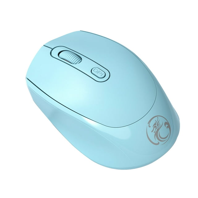 Bluetooth Mouse(Bluetooth 5.1+Usb ?.4G Noiseless Wireless Mouse with Usb Receiver Portable Computer Mice for Pc Tablet Desktop Computer Laptop