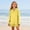 Yellow, variant on Fesfesfes Girls Twirly Ruffle Hem Hooded Dress Long Sleeve Casual Loose Fit Dress for Kids Basic Everyday Play Dress Party Holiday Wear(White,13-14 Years)