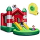 thumbnail image 1 of Costway Castillo hinchable, castillo hinchable para niños con temática navideña, con tobogán, cama elástica, piscina de bolas, castillo hinchable o para el patio trasero(con soplador 480W), 1 of 2