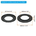 thumbnail image 2 of Uxcell Anillo de Adaptador de Filtro de Lente de Cámara de 49mm-77mm, Paquete de 2, para Capuchas de Lentes de Cámara, Negro, 2 of 5