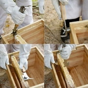 Multipurpose Steel Hive Tools with Wooden Handle ,Beekeeping Hive Scraper Tool