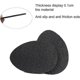 thumbnail image 3 of 7 Paires De Pinces Antidrapantes Pour Chaussures, Talons Hauts Autocollants, Coussinets, Autocollants, Caoutchouc (noir), 3 of 5