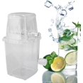 thumbnail image 3 of Ice Crusher Machine for Home,Manual Ice Crusher Small Portable Shaver Hand Operated Snow Cone Machine for Home, Party, Bars, Restaurants (Transparent), 3 of 8