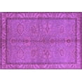 thumbnail image 1 of Ahgly Company Indoor Rectangle Oriental Purple Industrial Area Rugs, 8' x 12', 1 of 4
