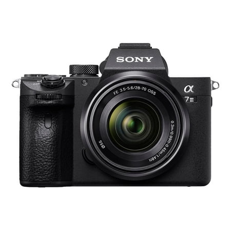 Sony - Alpha a7 III Mirrorless [Video] Camera with FE 28-70 mm F3.5-5.6 OSS Lens - Black