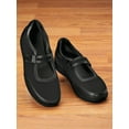 thumbnail image 5 of Silver Steps Orthopedic Mary Jane Shoe, Removable Insole, Breathable Material - Black, Size 7, 5 of 7
