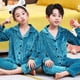 thumbnail image 1 of Pijamas de Navidad para niños, ropa de dormir de terciopelo suave y cálido, conjunto de ropa de dormir para niñas Rojas, camisón para niños Se, 1 of 4