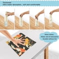 thumbnail image 3 of Yayeee 6 Pack Kitchen Dish Cloths Set for Washing Soft Drying Absorbent Microfiber Towels, Fish Pattern, 3 of 9