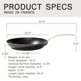 thumbnail image 5 of Made In Cookware - 12" Blue Carbon Steel Frying Pan - (Like Cast Iron, but Better) - Professional Cookware - Crafted in France - Induction Compatible, 5 of 7