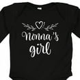 thumbnail image 4 of Inktastic Nonna Girl Granddaughter Girls Long Sleeve Baby Bodysuit, 4 of 5