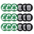 thumbnail image 3 of Autocollant de Recyclage, Autocollant de Compost, Auto-Adhésif Réutilisable de Haute Qualité pour le Travail à Domicile, 3 of 8