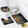 thumbnail image 4 of 4 Piece Shower Curtain Set with Rugs Darth Vader Shower Curtain Bathroom Sets Decor Waterproof, 4 of 8