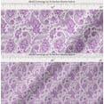 thumbnail image 2 of Soimoi Cotton Cambric Fabric Black Sketch Paisley Printed Fabric 1 Yard 56 Inch Wide, 2 of 7