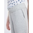 thumbnail image 4 of Weekend Academy Girls Rolled Waist Fleece Sweatpants, Sizes 4-18, 4 of 4