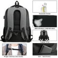 thumbnail image 6 of Travel Laptop Backpack, Business Anti Theft Slim Durable Laptops Backpack with USB Charging Port, College School Computer Bag Gifts for Men & Women Fits 16 Inch Notebook, 6 of 8
