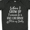 thumbnail image 4 of Inktastic Future Race Car Driver Like Daddy Boys Baby Bodysuit, 4 of 5