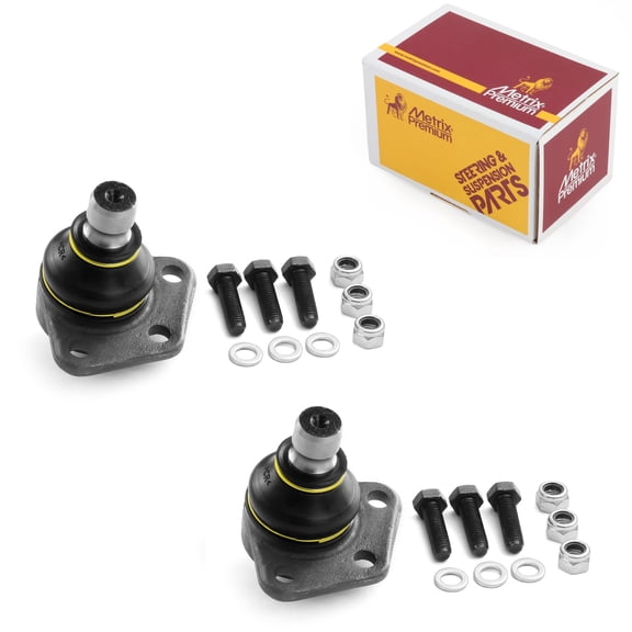 Metrix Premium Chassis Parts - 2 PC Front Lower Ball Joint Kit Fits 95-09 Volkswagen Derby (Mexico), 03-09 Van, 95-02 Cabrio, 99 Golf, 94-99 Jetta, 97 Passat, Replacement K9603