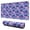 Purple Cartoon Pegasus, variant on Long Mouse Pads for Desk,Purple Cartoon Unicorn Cloud Pattern Desk Mats on Top Of Desks, Desk Mouse Pad Extra Large with 3mm Non-Slip Base and Stitched Edge for Gaming,Office,Work,Home 31.5"x11.8"