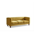 thumbnail image 5 of Uspridefurniture Plainfield Line Tufted Square Design 2 PCS Velvet Livingroom Set,  Loveseat Sofa, 5 of 5