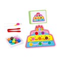 thumbnail image 4 of Juego de emparejar cuentas con clips de madera, juguetes para clasificar colores, regalos de cumpleaños, habilidades motoras finas Estilo C, 4 of 9