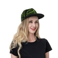 thumbnail image 6 of Hirioo DINOSAUR IN SPACE for Baseball Cap Men Cap Flat Brim for Men Women Teens Adjustable Baseball Cap, 6 of 7