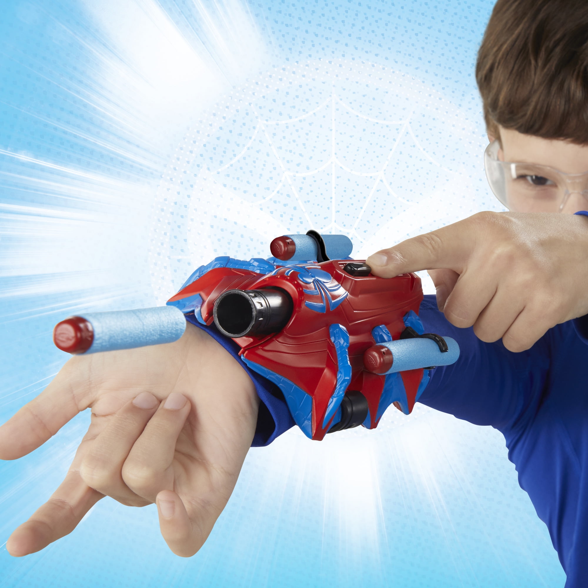 Marvel NERF Spider-Man Thwip-Tech Blaster Role Play Toy for Kids 5+