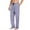Sky Blue, variant on Fewfanhot Men's Casual Plaid Pajama Pants - Vintage Style Sleepwear Loose Leisure Sports Elastic Straight Trousers with Pockets